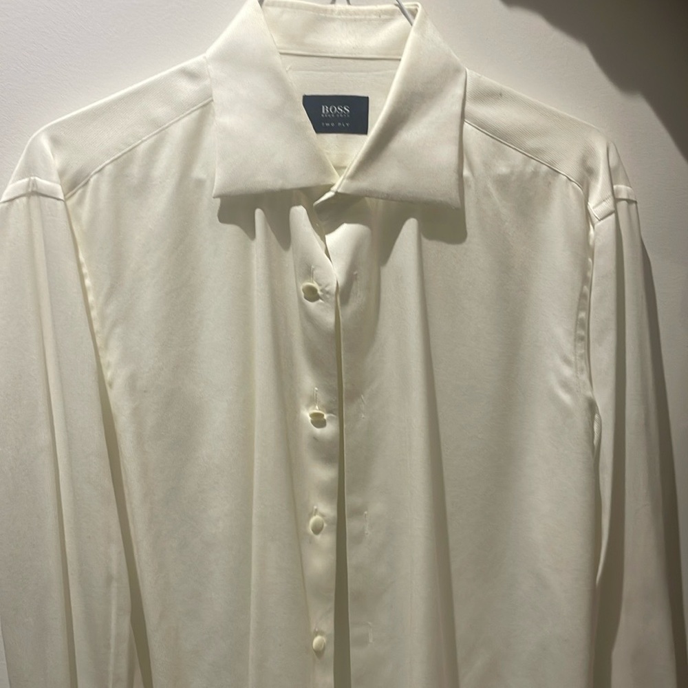 Hugo boss men’s tuxedo shirt